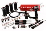 KIT SUSPENSÃO A AR 4 SOLENÓIDES DE 8MM + 2 SOLENÓIDES 1/2 PO