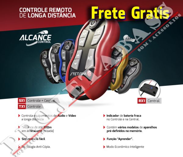 Controle Longa Distancia STETSOM 200Mts